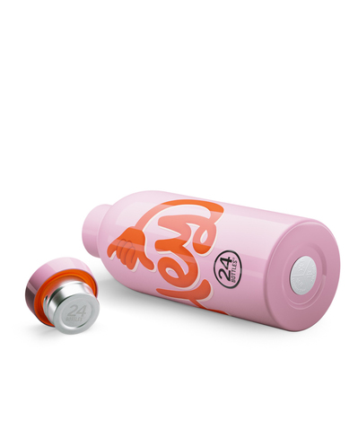 24Bottles Clima Bottle Hey Pink Paslanmaz Çelik Termos 500 ml Pembe