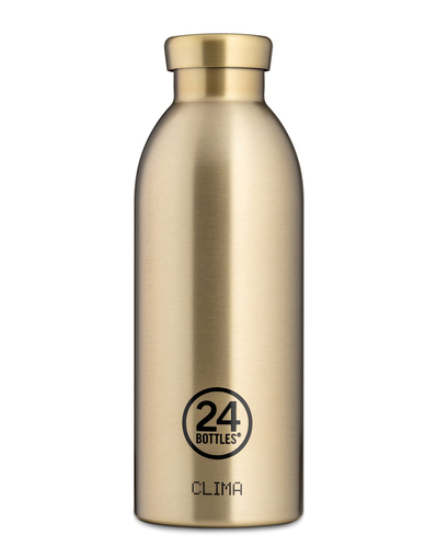 24Bottles Clima Bottle Sparkling Gold Paslanmaz Çelik Termos 500 ml Altın