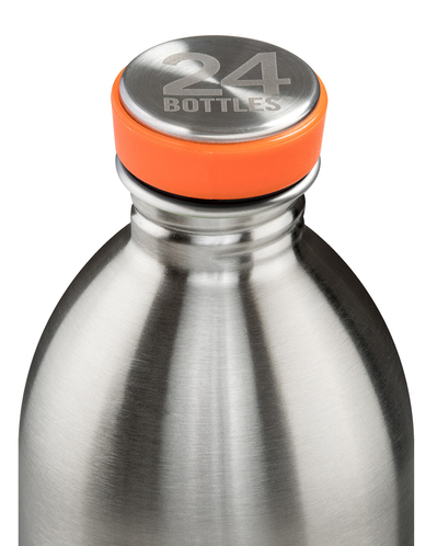 24Bottles Urban Bottle Brushed Steel Paslanmaz Çelik Su Şişesi 1000 ml Gümüş