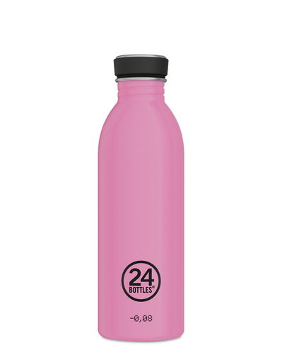 24Bottles Urban Bottle REactive Pink/Blue Paslanmaz Çelik Renk Değiştiren Su Şişesi 500 ml Pembe -