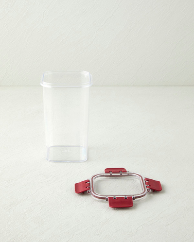 Ador Plastik Kavanoz 1400 ml Bordo