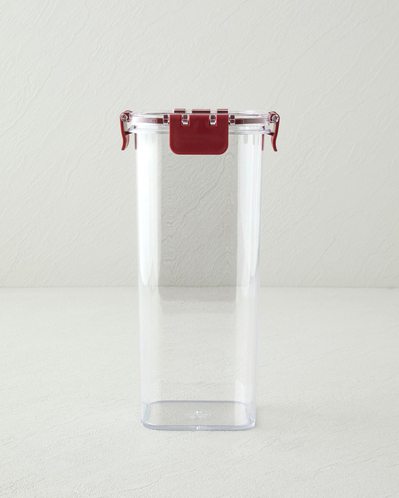 Ador Plastik Kavanoz 1800 ml Bordo
