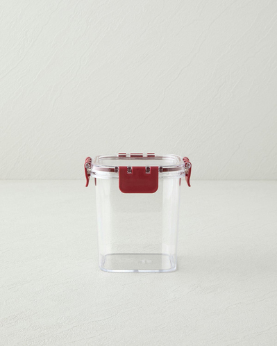 Ador Plastik Kavanoz 850 ml Bordo