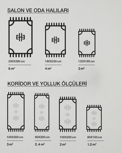 Ales Dokuma Yolluk Kilim 80x150 cm Bej