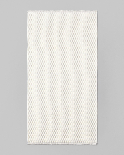Ales Dokuma Kilim 80x150 cm Beyaz