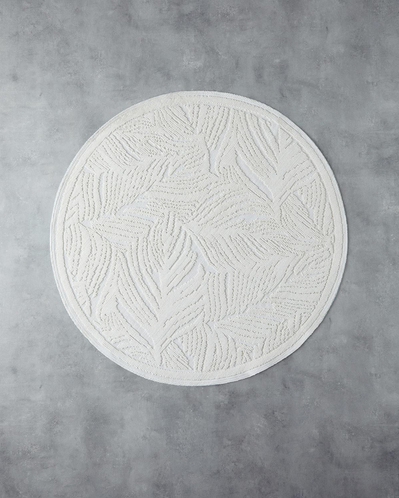 Aligne Pamuklu Bukle Kilim Krem