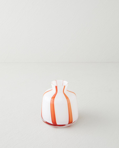 Andora Cam Vazo 13 cm Kırmızı