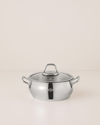 Astera Çelik 8 Parça Tencere Seti 16-20-22-24 cm Silver