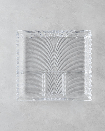 Aura Cam Sunumluk 33x31x4 cm Şeffaf