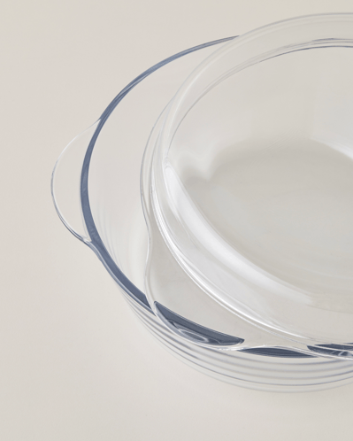 Bake&Serve Cam Kapaklı Fırın Kabı 26x22 cm Şeffaf