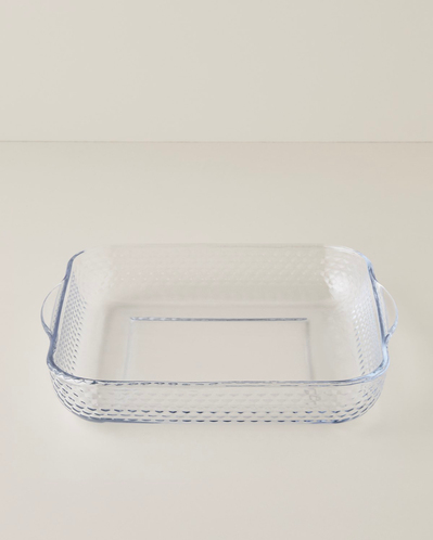 Bake&Serve Cam Kare Fırın Kabı 30,0x5,5 cm Şeffaf