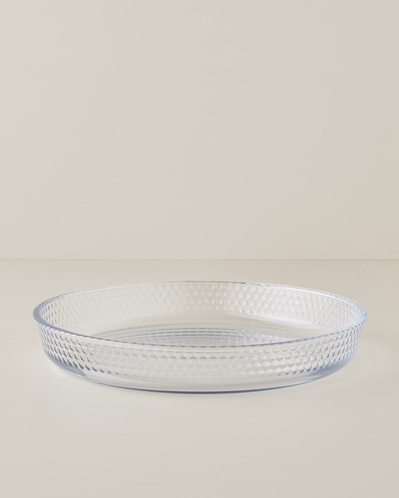 Bake&Serve Cam Yuvarlak Fırın Kabı 32x4,5 cm Şeffaf