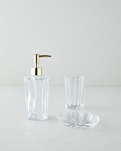 Bega 3lü Banyo Seti 14,5 cm Şeffaf