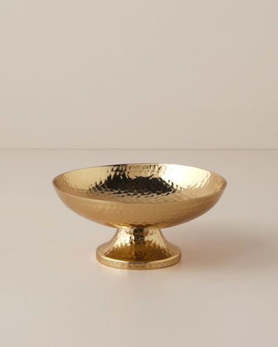 Bella Metal Dekoratif Tabak 19x9cm Gold