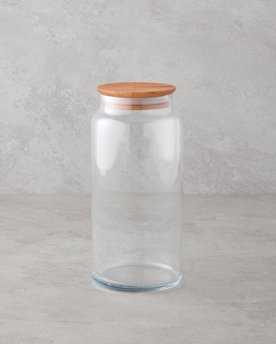 Belle Cam Kavanoz 1400 ml Natural