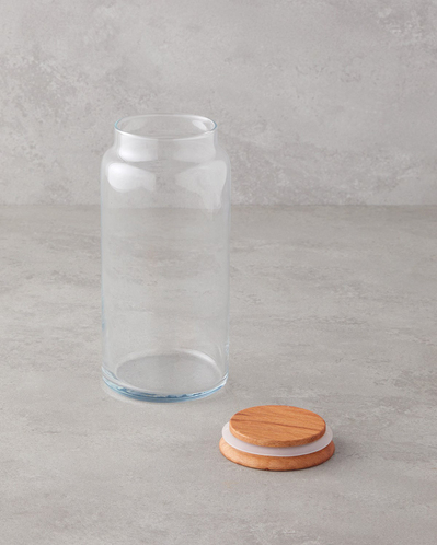 Belle Cam Kavanoz 1400 ml Natural