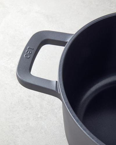 Berghoff LEO Phantom Derin Tencere 24 cm Siyah