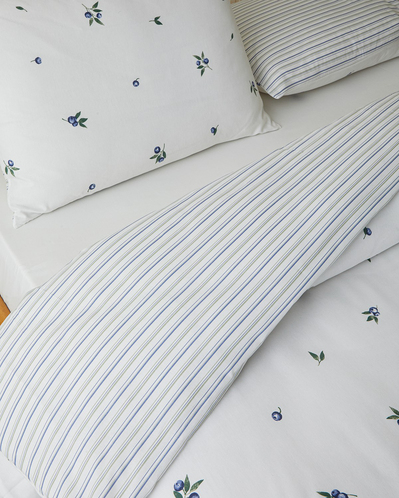 Berryscus Kolay Ütülenir Çift Kişilik Çarşaflı Nevresim Takımı 200x220 cm Mor