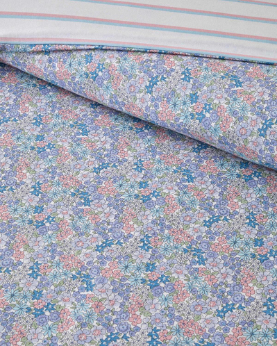 Bloss Mist Pamuklu Tek Kişilik Nevresim Seti 160x220 cm Lila