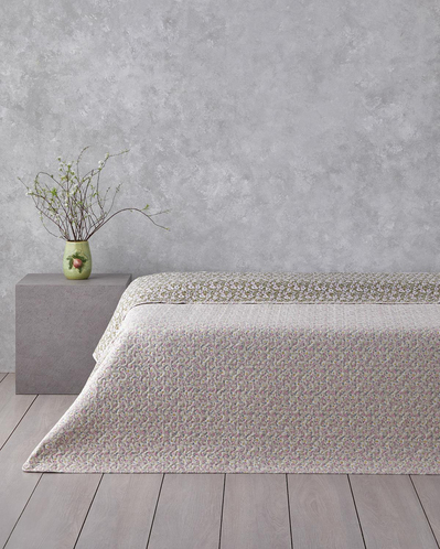 Blossom Harmony Çift Kişilik Çok Amaçlı Örtü 200x220 cm Lila
