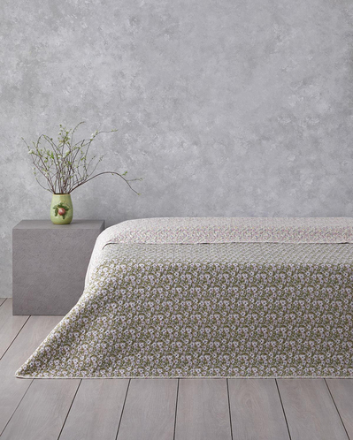 Blossom Harmony Çift Kişilik Çok Amaçlı Örtü 200x220 cm Lila
