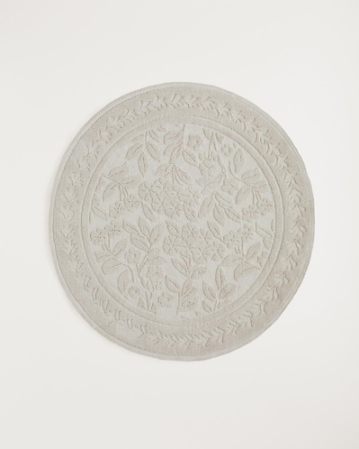 Blossom Pamuklu Bukle Kilim Krem