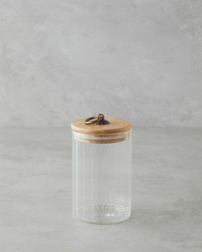 Bohem Line Cam Kavanoz 470 ml Şeffaf