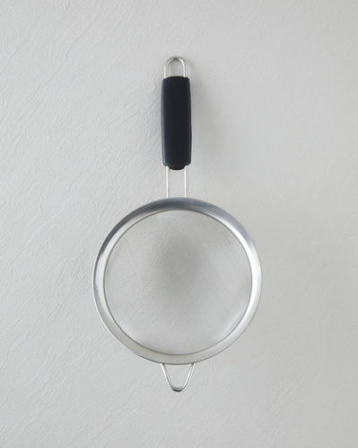 Brims Paslanmaz Çelik Süzgeç 18 cm Siyah