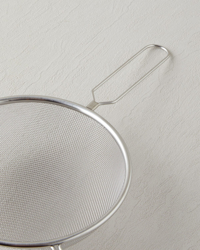 Brims Paslanmaz Çelik Süzgeç 18,5 cm Gri