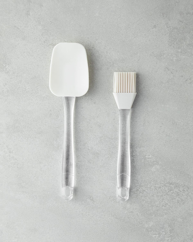 Chena Silikon Spatula 25 cm Beyaz