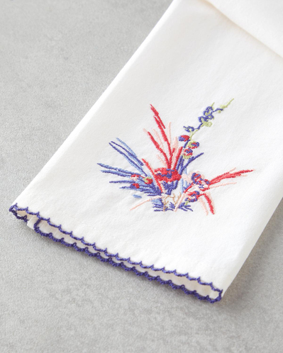 Chimera Pamuk Kurulama Bezi 30x50 cm Mavi-Kırmızı