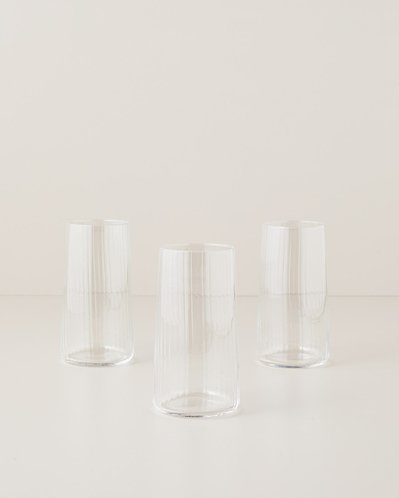 Clario Kristal 3lü Bardak 520 ml Şeffaf
