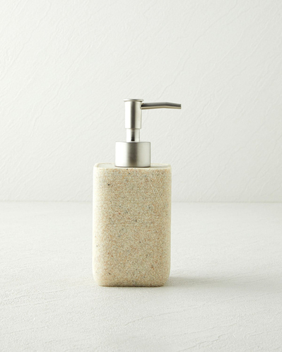 Clave Polyresin 3lü Banyo Seti Bej