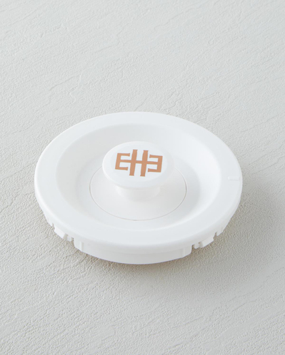 CMK DEMLİK KAPAĞI BEYAZ LOGOLU Bakır