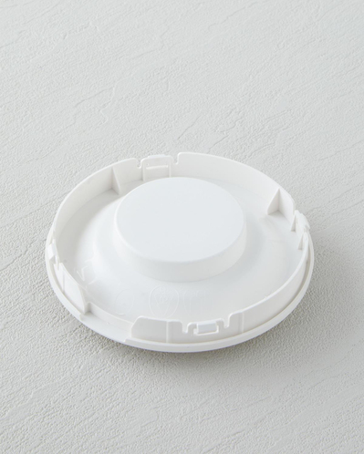 CMK DEMLİK KAPAĞI BEYAZ LOGOLU Krom