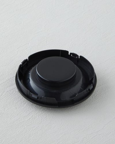 CMK DEMLİK KAPAĞI SİYAH LOGOLU Krom