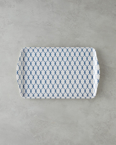 Coaspiral Melamin Tepsi 24x39 cm Lacivert