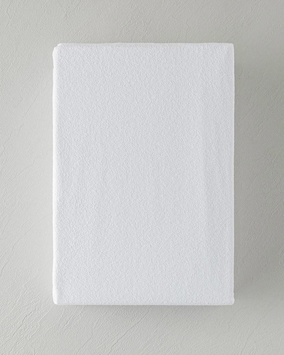 Comfort Pamuklu Sıvı Geçirmez Çift Kişilik Yatak Koruyucu Alez 180x200 + 30 cm Beyaz