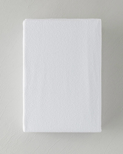 Comfort Pamuklu Sıvı Geçirmez Çift Kişilik Yatak Koruyucu Alez 160x200 + 30 cm Beyaz