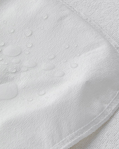 Comfort Pamuklu Sıvı Geçirmez Çift Kişilik Yatak Koruyucu Alez 180x200 + 30 cm Beyaz