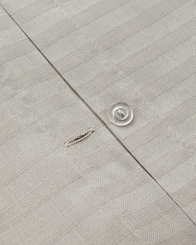 Crystal İpeksi Twill Çift Kişilik Çarşaflı Nevresim Takımı 200x220 cm Taş Rengi
