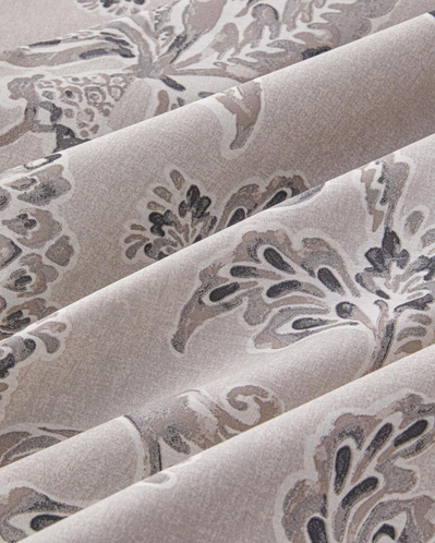Curioleaf Pamuklu Tek Kişilik Çarşaflı Nevresim Takımı 160x220 cm Bej