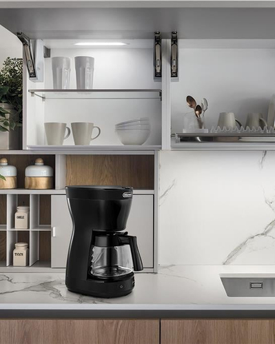 Delonghi Icm16210.Bk Filtre Kahve Makinesi 1,25 L Siyah