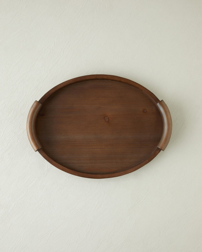 Denita Mdf Dekoratif Tepsi 41x30 cm Kahve