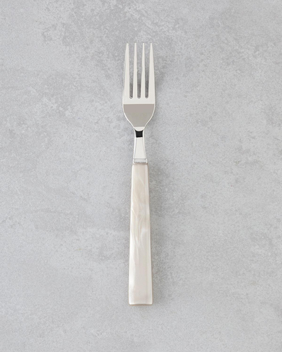 Diego Paslanmaz Çelik Çatal Kaşık Bıçak Takımı 18 Parça 6 Kişilik Bej