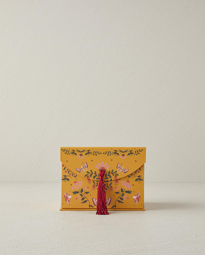 Dipsy New Bone China 4 Parça 2 Kişilik Kahve Fincan Takımı 100 ml Hardal