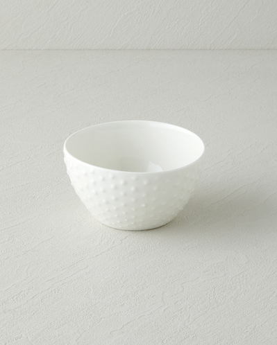Dora Porselen Çerezlik 12 cm Beyaz