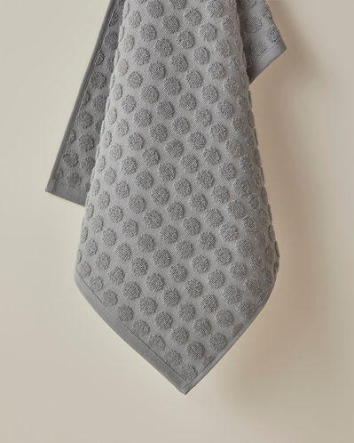 Dottie Pamuk Yüz Havlusu 50x80 cm Antrasit