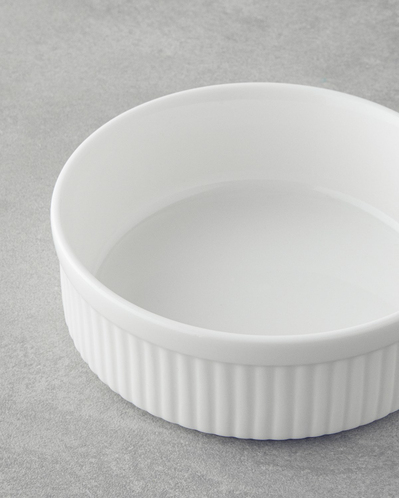 Elise Porselen Güveç Fırın Kabı 14 cm Beyaz