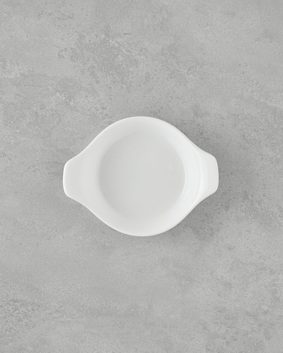 Elise Porselen Sahan Fırın Kabı 15 cm Beyaz